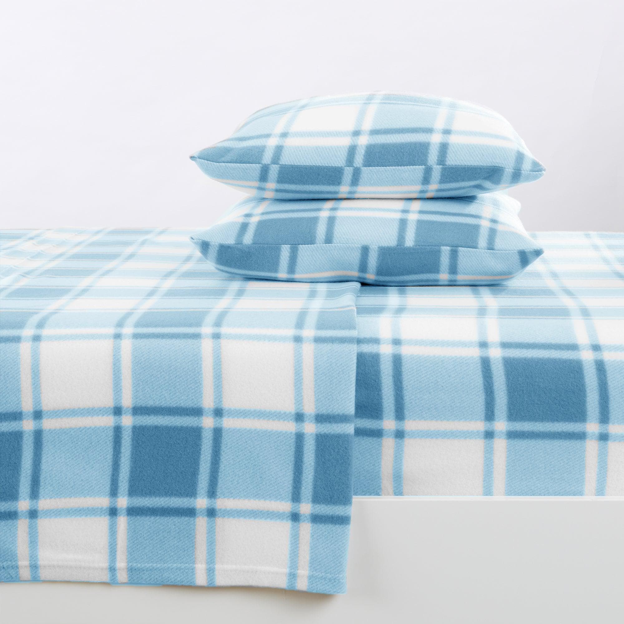 4 - Piece Printed Fleece Sheet - Dara Collection (3 Colors Available) - Tuesday Morning - Bed Sheets