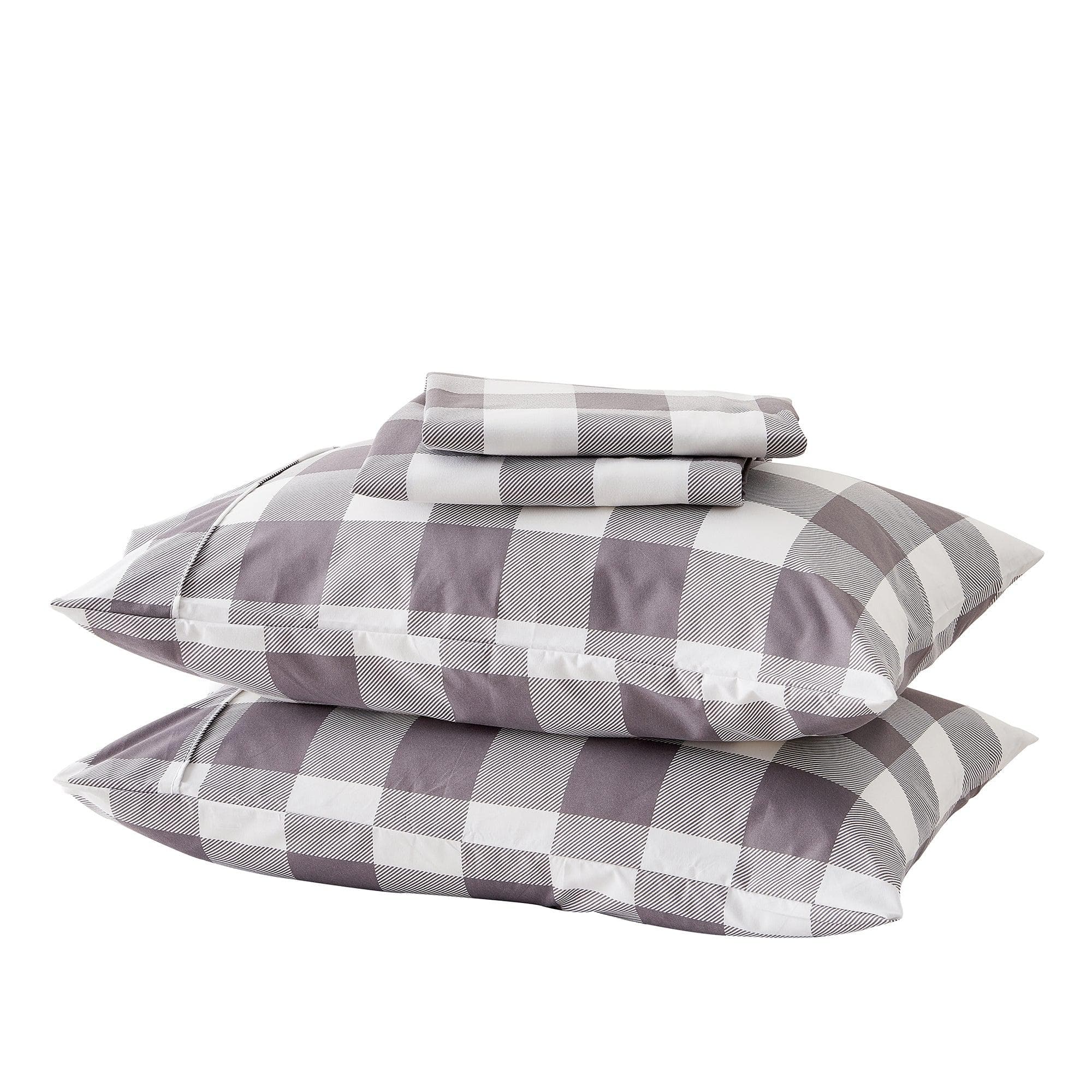 4 Piece Printed Microfiber Sheet Set | Baylor Collection by Great Bay Home (4 Colors Available) - Tuesday Morning - Bed Sheets