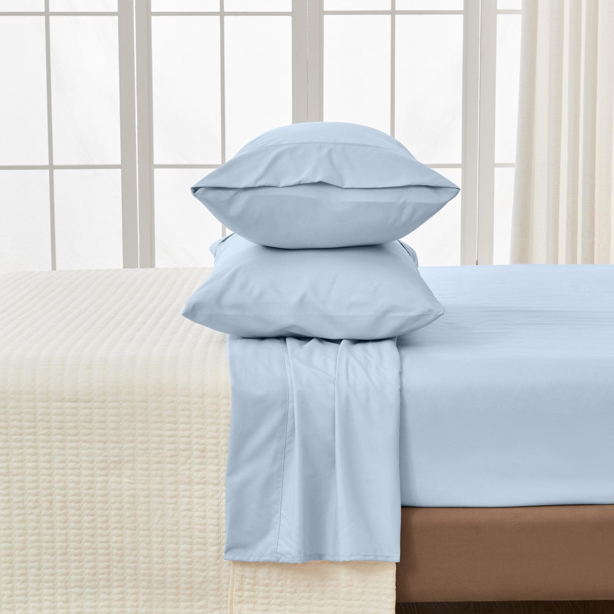 4 Piece Solid Microfiber Sheet - Amara Collection (11 Colors Available) - Tuesday Morning - Bed Sheets