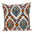 Textured Multicolor Cotton Blend Cushion