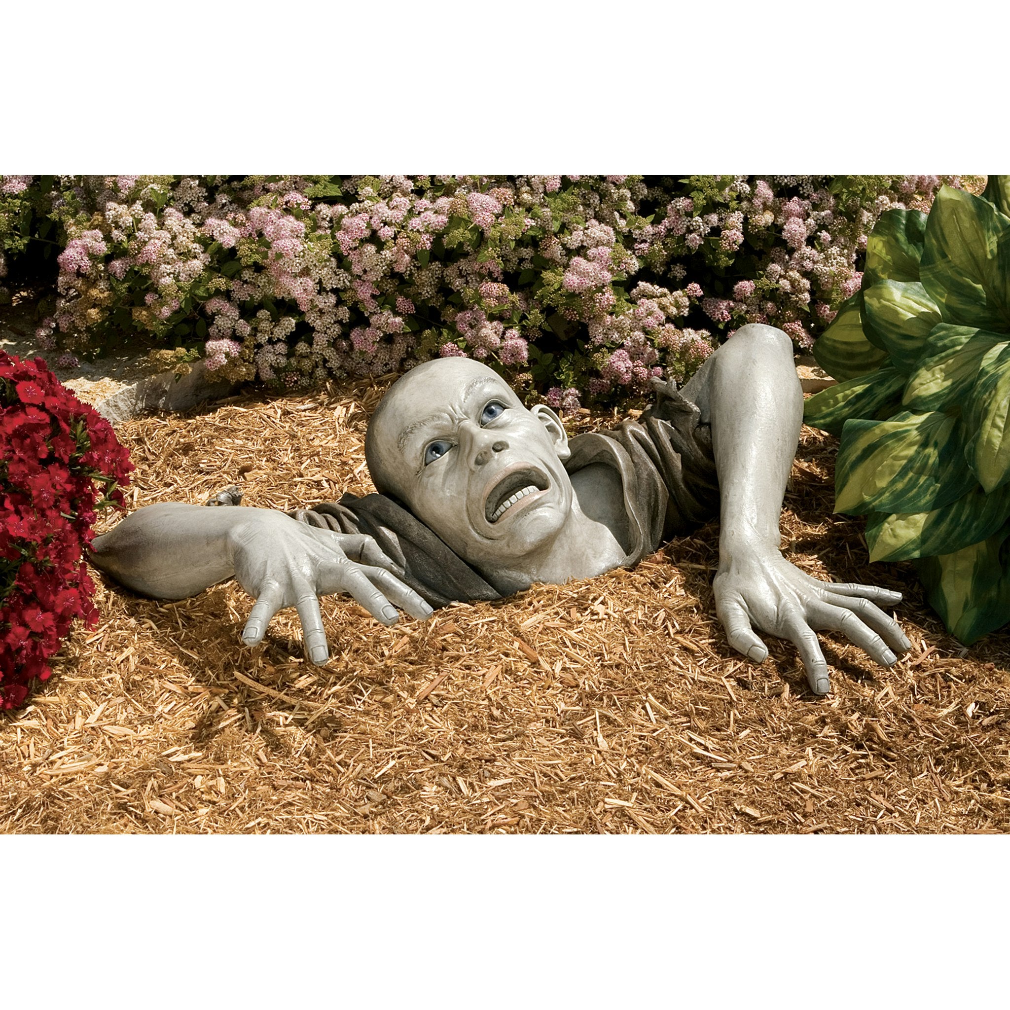 The Zombie of Montclaire Moors Statues