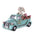 Easter Bunny in Car Figurine 9.5"L