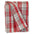 Red Plaid Throw Blanket