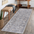 NAAR MARFI Collection Oriental Non-Shedding and Stain Resistant Area Rug