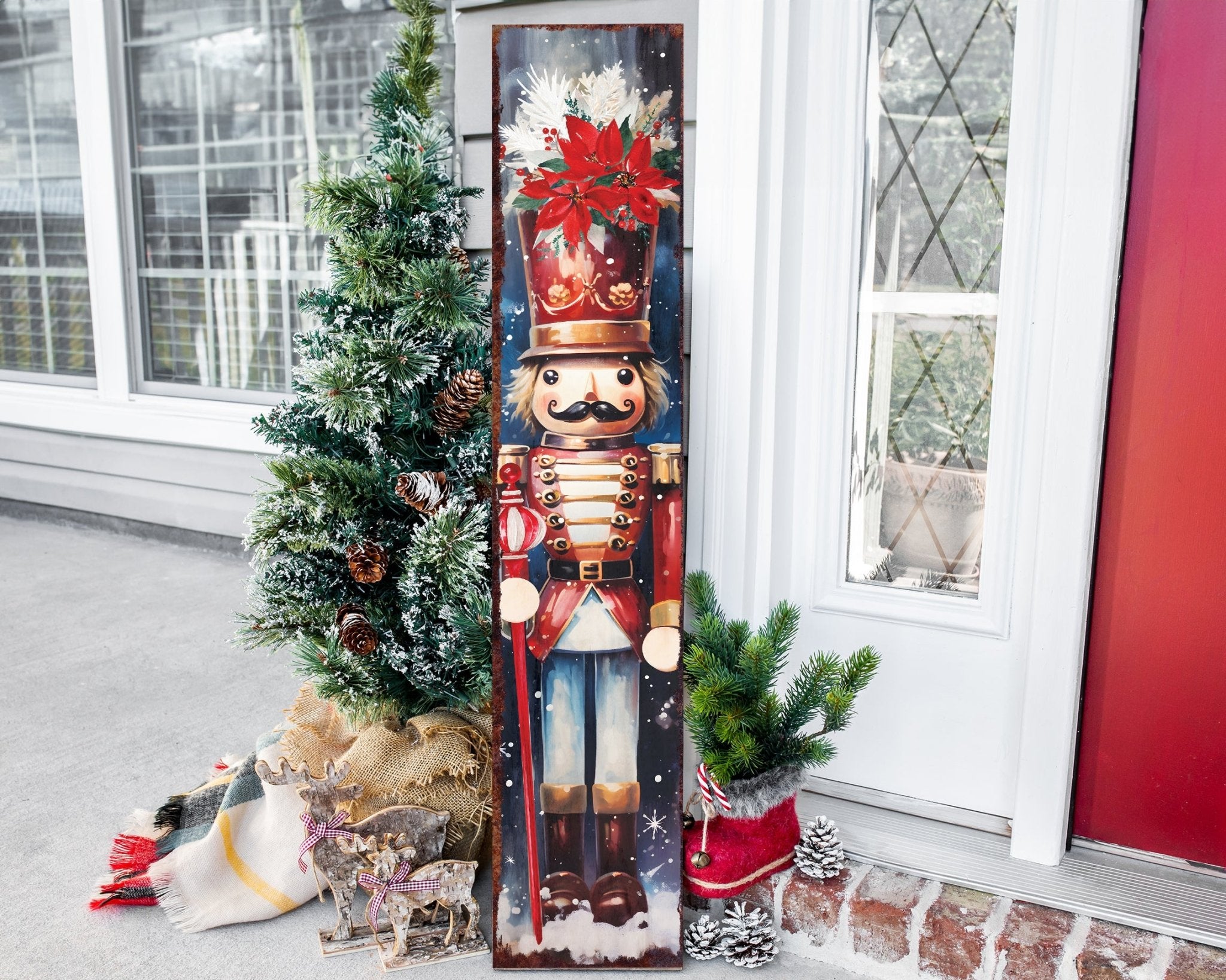 48in Nutcracker Christmas Porch Sign - Tuesday Morning - Wall Signs