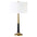 Fashionable Metal Table Lamp with Versatile White Drum Shade