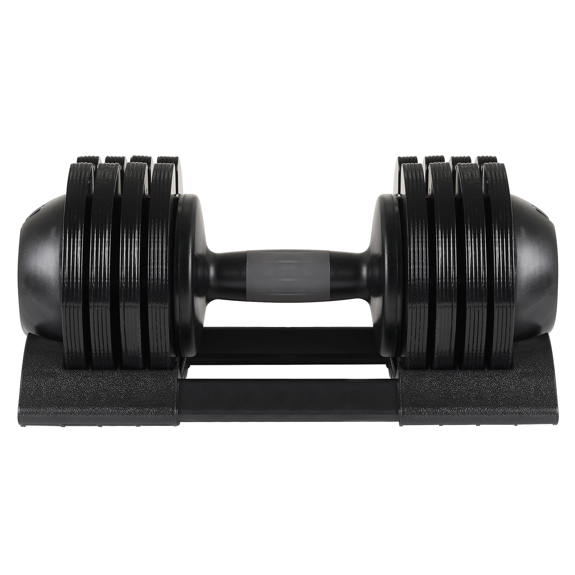 52LBS Adjustable dumbbell steel and plastic - Tuesday Morning - Exercise Equipment