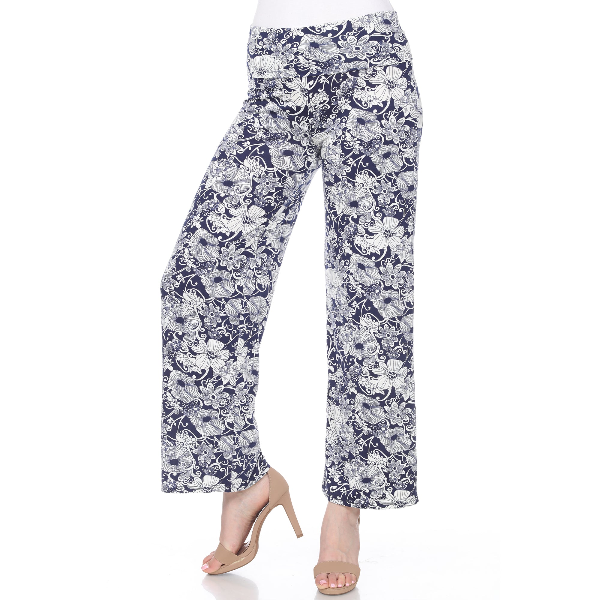 Floral Paisley Palazzo Pants