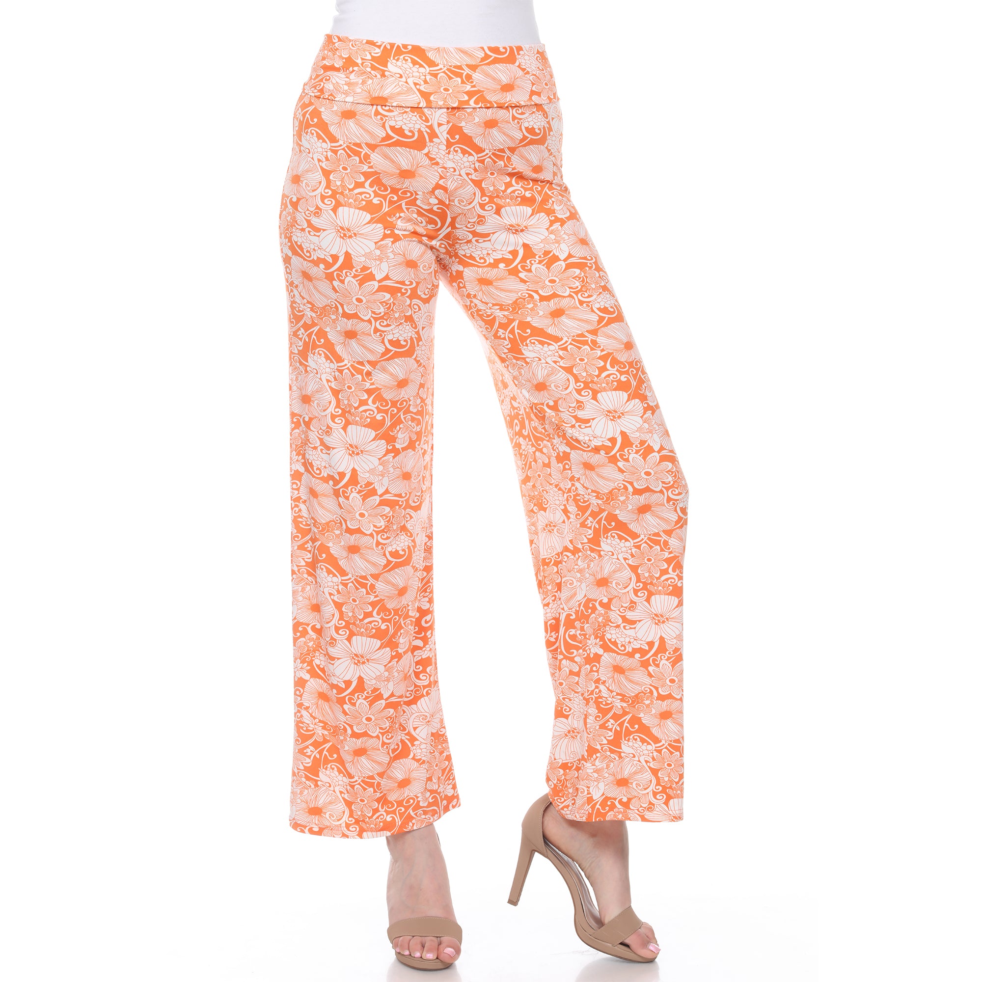 Floral Paisley Palazzo Pants