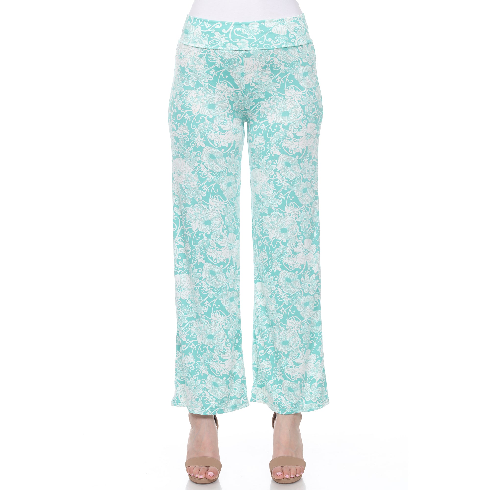 Floral Paisley Palazzo Pants