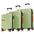 Hardshell Luggage Sets 3 pcs Contrast Color Suitcase with Spinner Wheels and TSA Lock