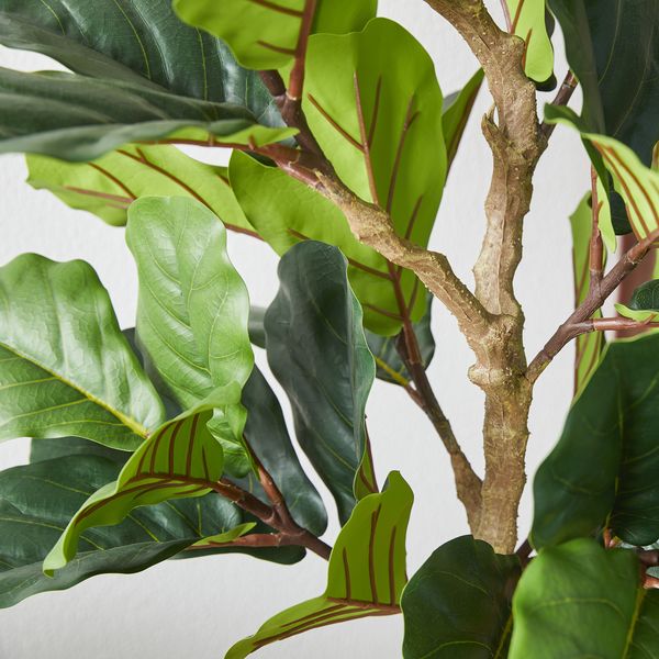 5ft. Faux Fiddle Leaf Fig Tree in Pot - Tuesday Morning - Faux Trees