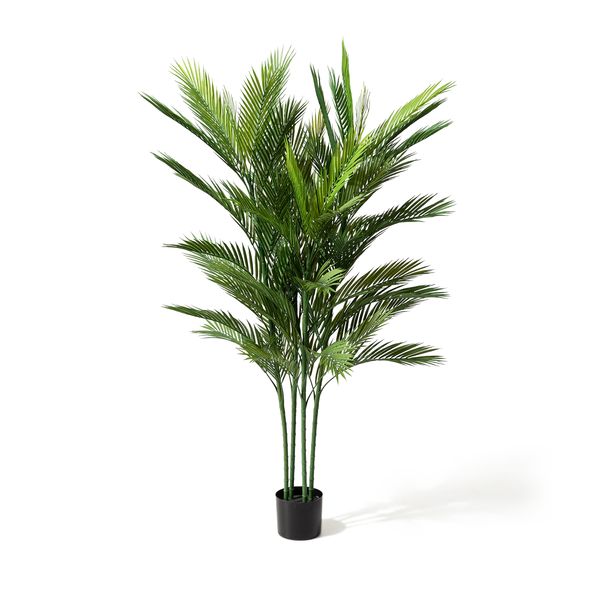 5ft. Faux Palm Tree in Pot - Tuesday Morning - Faux Trees