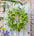 Oversized mixed foliage twig wreath 30"d