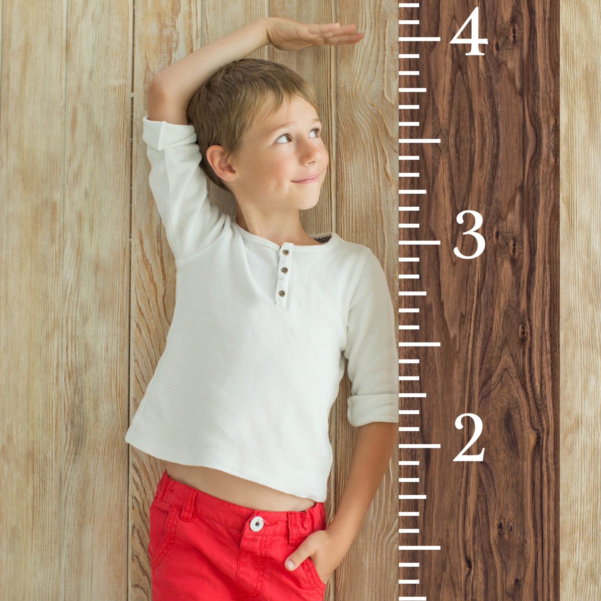 6ft Growth Chart Ruler - Playroom Decor, Wall Ruler, Wood Growth Chart, Nursery Decor Signs, Kids Wall Art, Toddler Bedroom - Wall Ruler - Tuesday Morning - Wall Signs