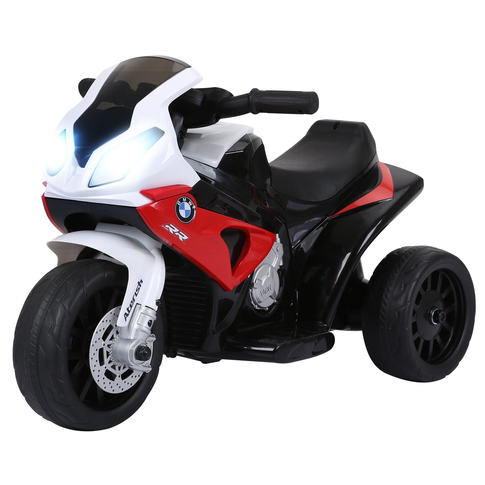 6V Kids Motorcycle Licensed BMW, Toddler Motorcycle with Headlight, Music, 3 Wheeled for Boys & Girls, Red - Tuesday Morning - Riding Toys