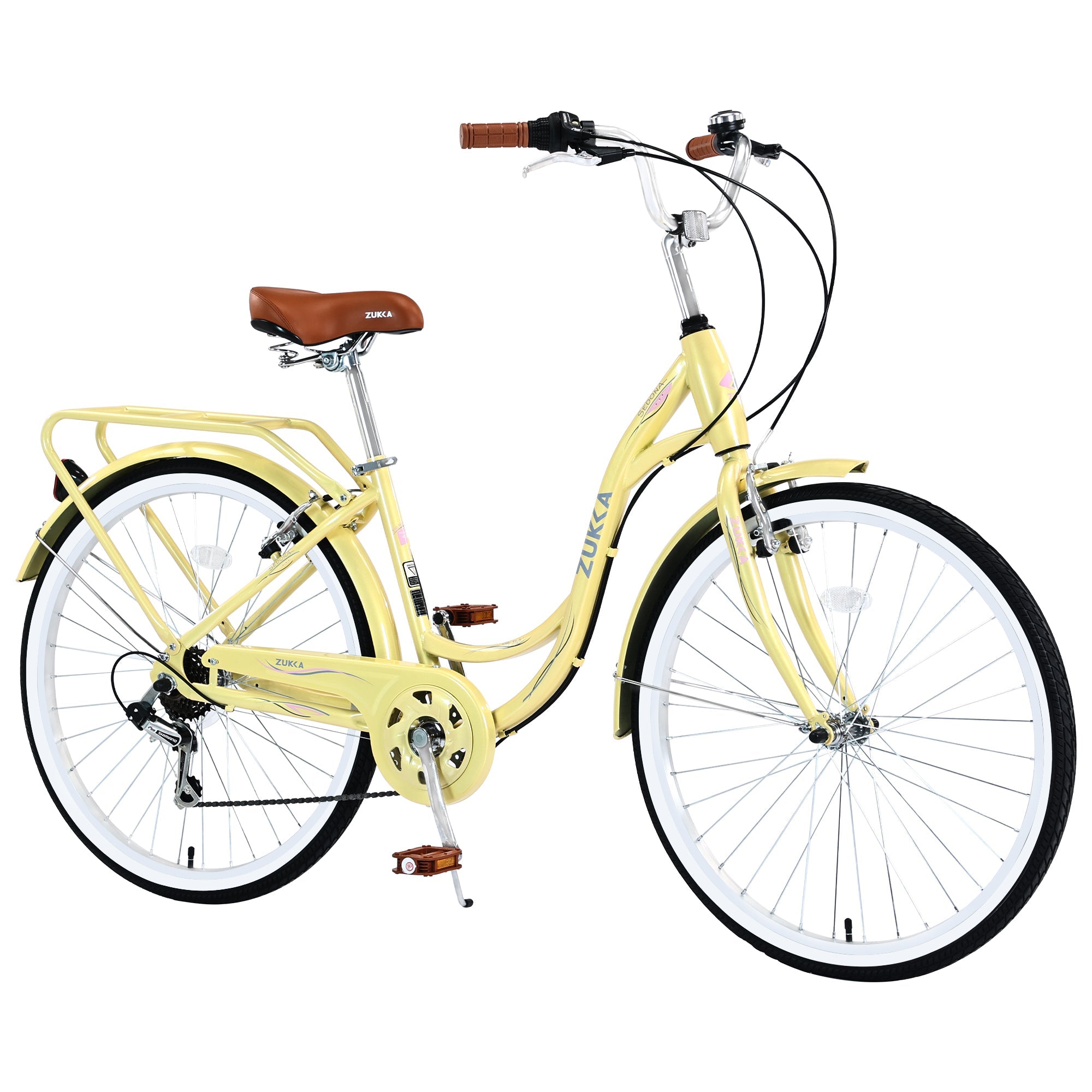 7 Speed, Steel Frame, Multiple Colors 26 Inch Ladies Bicycle - Tuesday Morning - Bicycles