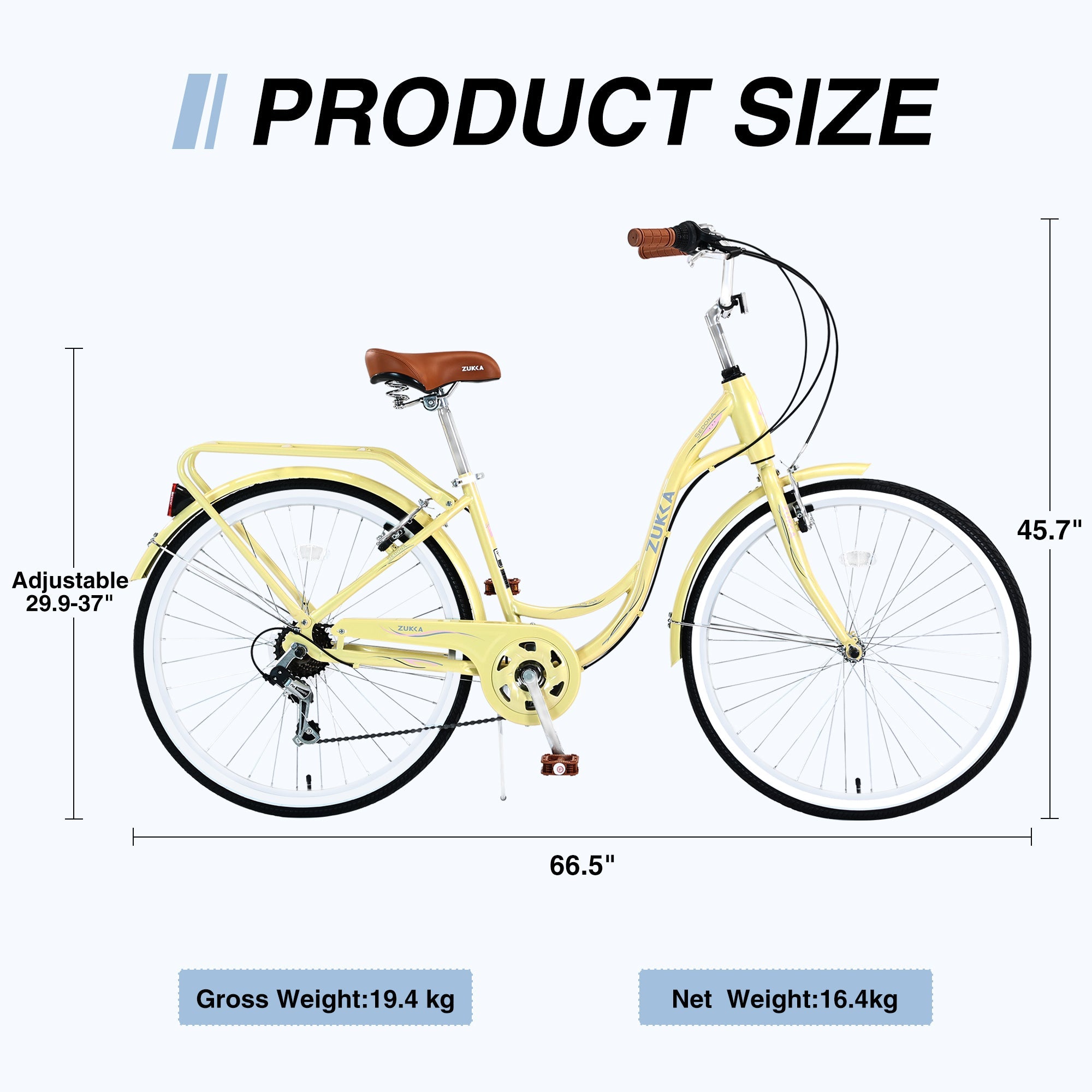 7 Speed, Steel Frame, Multiple Colors 26 Inch Ladies Bicycle - Tuesday Morning - Bicycles