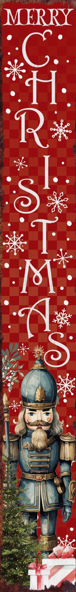 72in Merry Christmas Sign for Front Porch - Tuesday Morning - Wall Signs