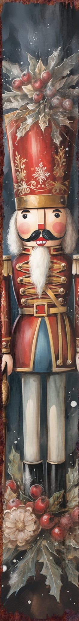 72in Nutcracker Soldier Christmas Sign for Front Porch - Tuesday Morning - Wall Signs