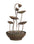 Rustic Metal Lotus Leaf Fountain 19.5"H