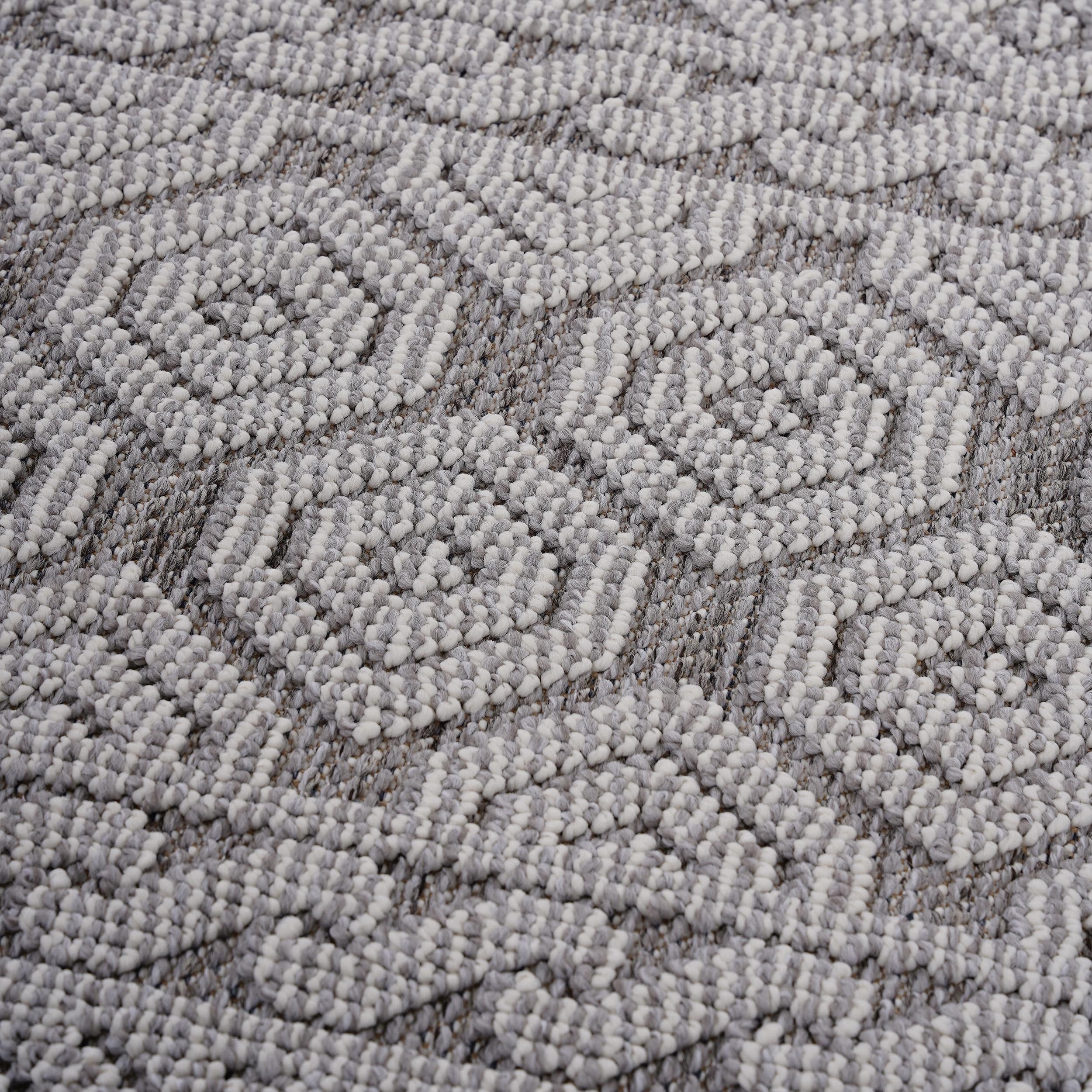 NAAR Guros Collection Geometric Indoor/Outdoor Area Rug