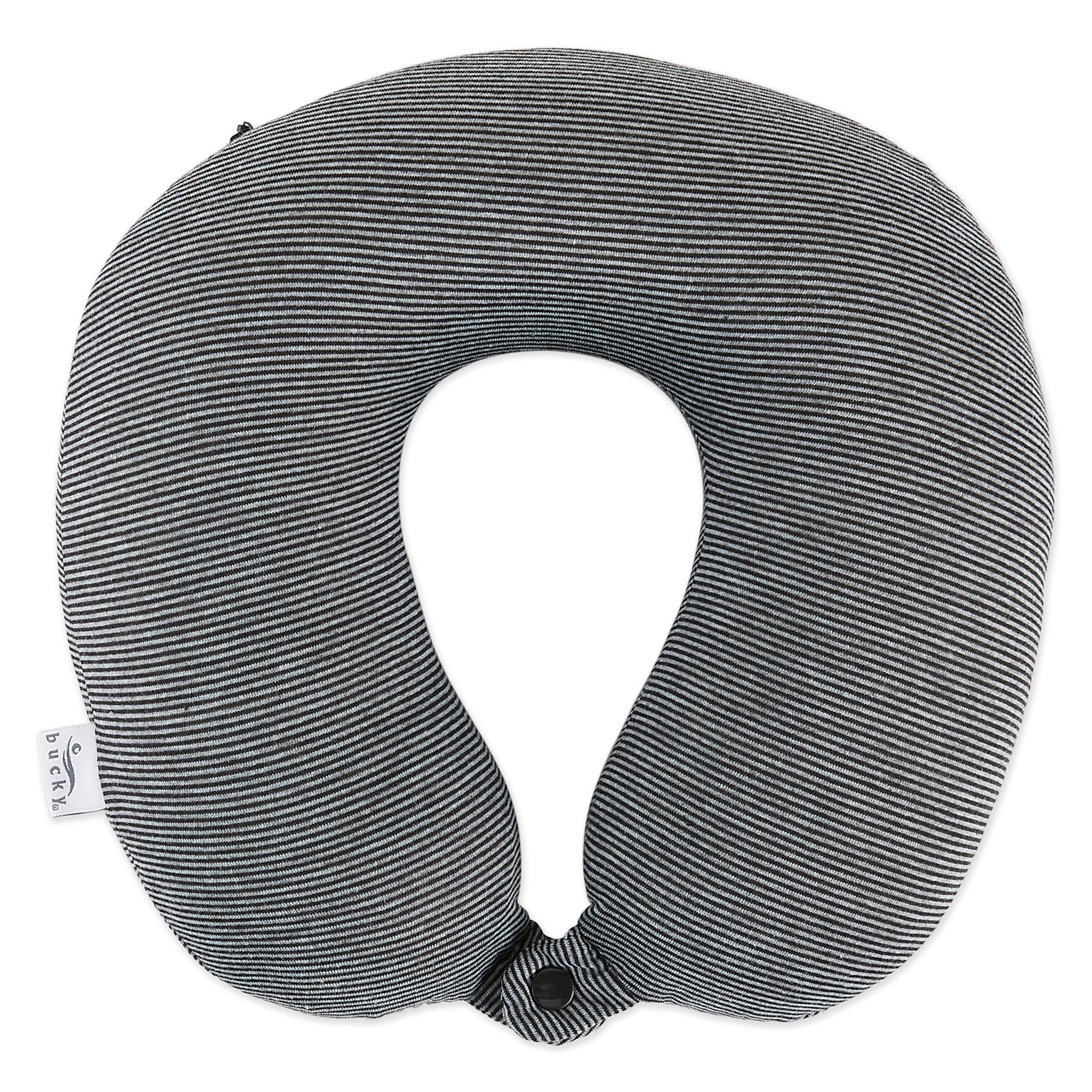 Bucky Memory Foam Neck Pillow Striped