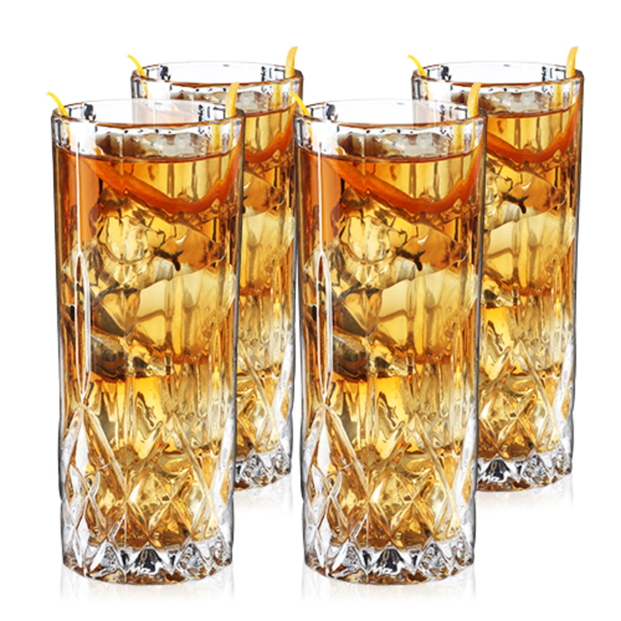 Admiral Crystal Highball Glasses Viski® - Tuesday Morning