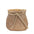 Stone Planter with Burlap Bag Design 6.25"H