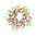 Mixed Peony Floral Wreath 23"D