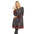 Women's Paisley Flower Embroidered Sweater Dress