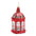 Glittered Glass Lantern Ornament (Set of 6)