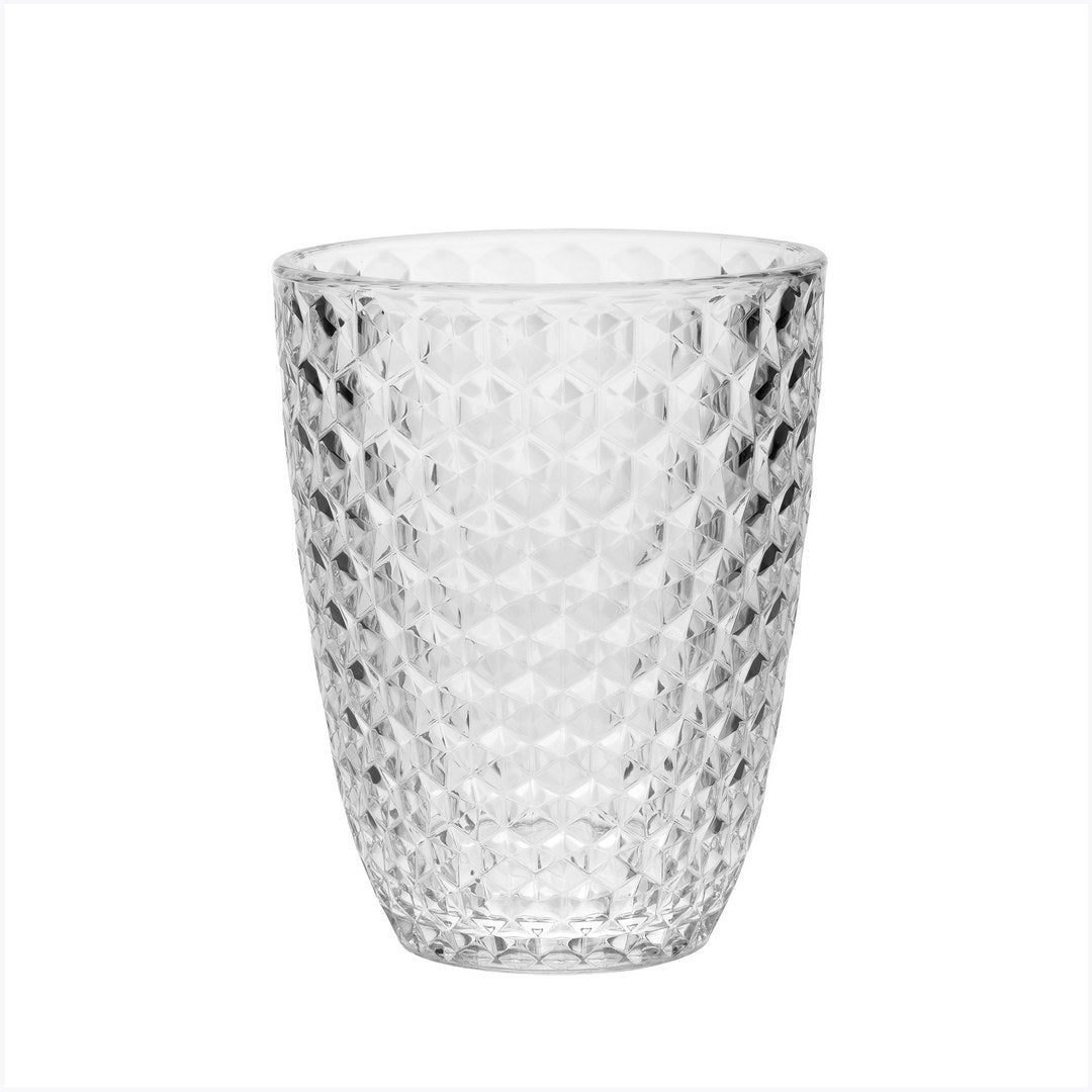 Diamond-Cut-Acrylic-Glasses-Drinking-Set-of-4-(12oz),-Plastic-Drinking-Glasses,-BPA-Free-Cocktail-Glasses,-Drinkware-Set,-Drinking-Water-Glasses-Drinkware