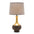 Two Tone Ceramic Lamp 22"H