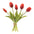 Red Tulip Floral Bundle (Set of 2)