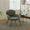 Modern Sherpa Chairs Accent Armchairs