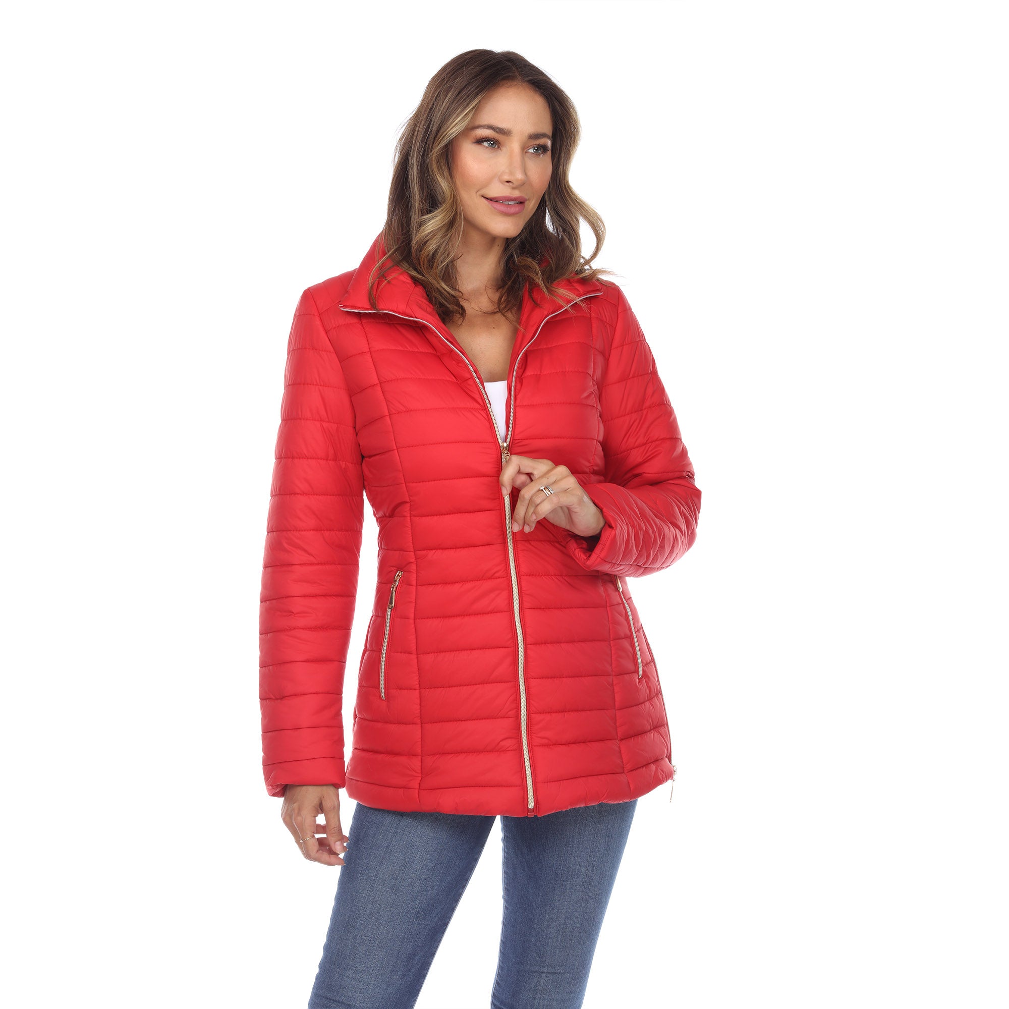 White Mark Women's Puffer Coat