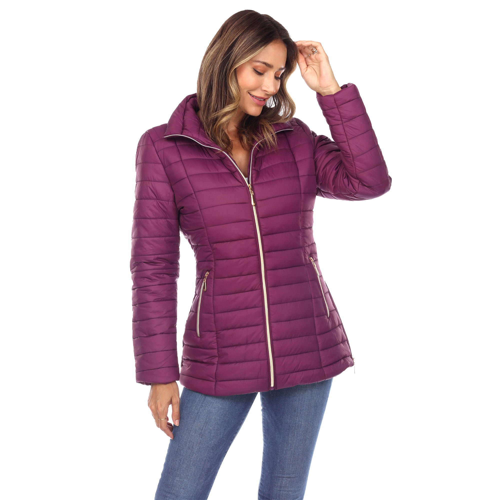 White Mark Women's Puffer Coat