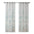 Burnout Printed Curtain Panel Pair (2 Pcs Window Panels)