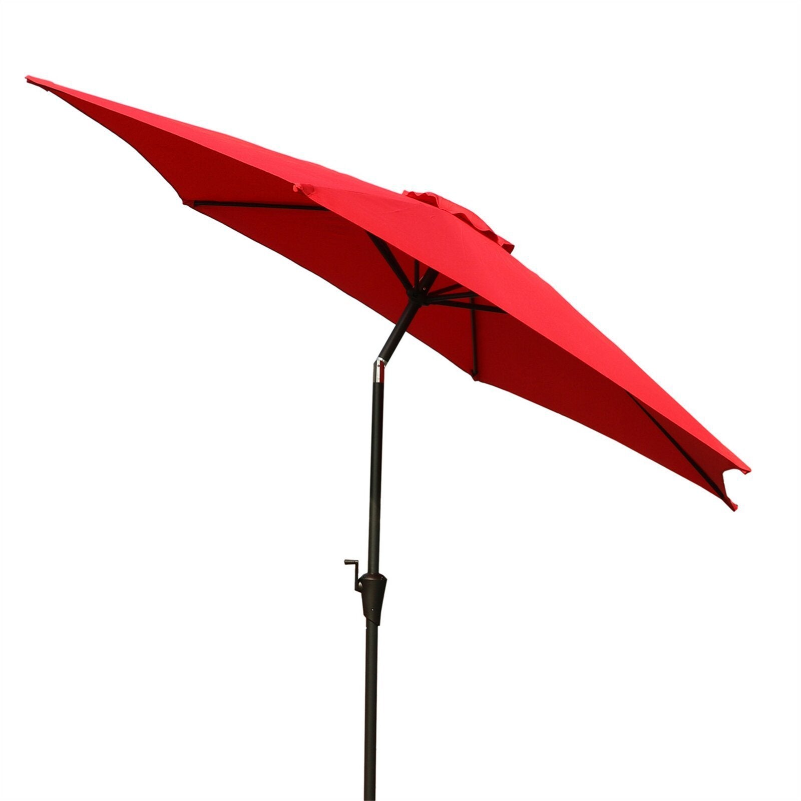 9' Pole Umbrella With Carry Bag, Red - Tuesday Morning - Patio Umbrellas & Bases