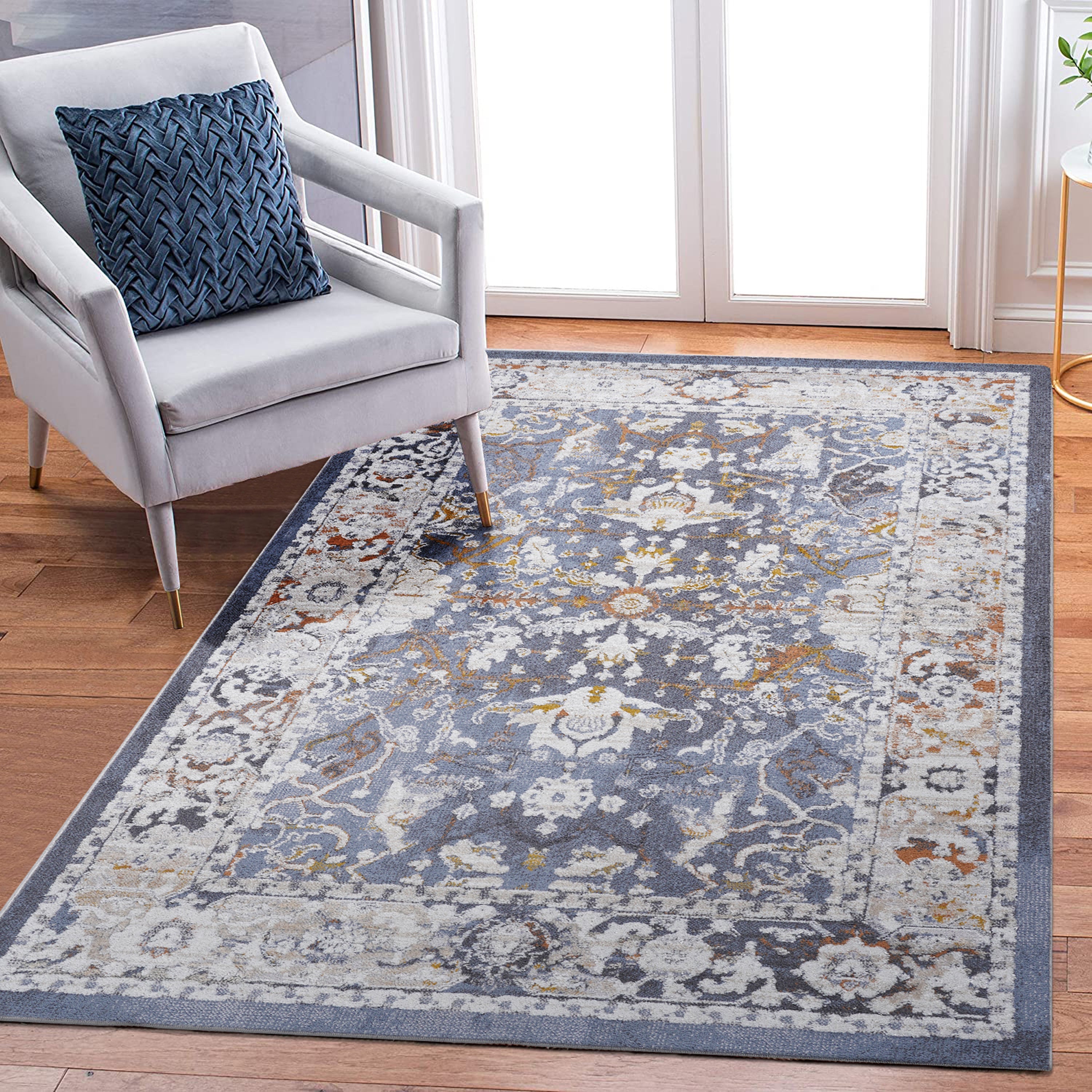 NAAR PAYAS Traditional Non-Shedding and Stain Resistant Area Rug