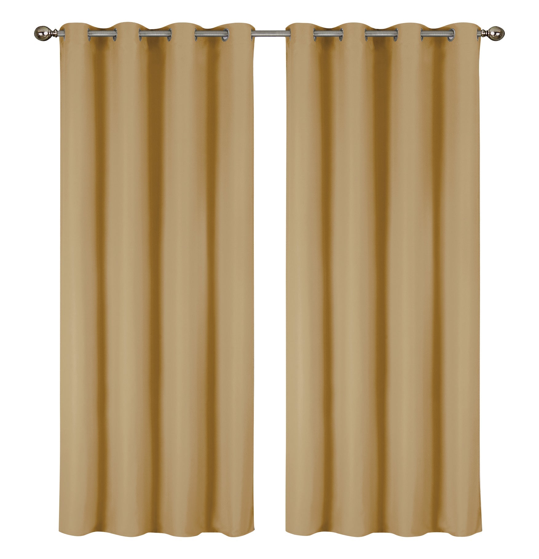 Solid Thermal Blackout Panels- 2 Pack (10 Colors)