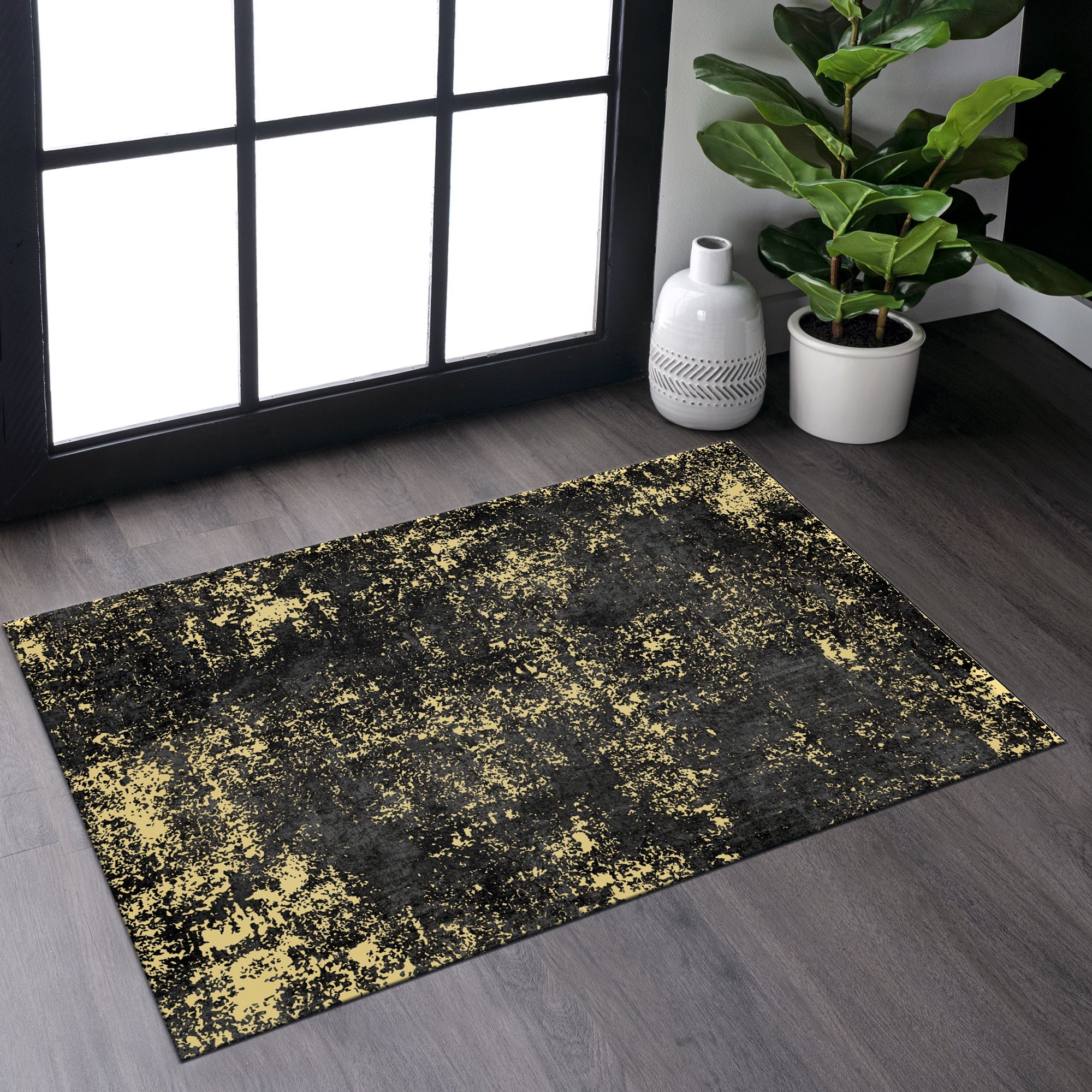 Naar Washable Area Rugs, Low-Pile, Non-Slip, Non-Shedding, Foldable, Kid & Pet Friendly