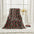 Poinsettia Oversized Jacquard Luxe Plush Holiday Throw Blanket (50" x 70")