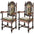 Charles II Armchair: Set of Two