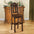 Sudbury Gothic Hardwood Bar Stool: Each