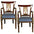 British Colonial Plantation Armchairs: Set of Two