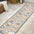 Atrani scroll trellis indoor/outdoor runner rug