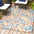 Atrani scroll trellis indoor/outdoor area rug