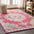 Bohemian FLAIR Boho Vintage Medallion Area Rug